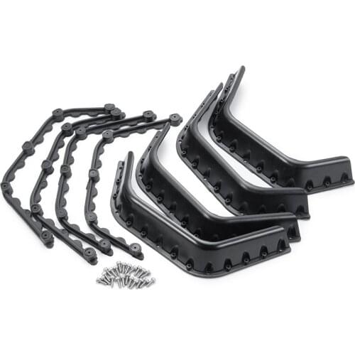 1Set Plastic Wheels Fender Flares for Axial SCX-10 AX10 WK and other 2.2 1/10 RC Crawler Car
