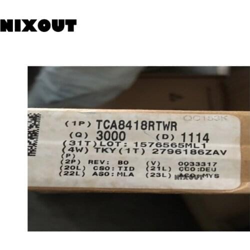 10pcs/lot 100% NEW Original 100% TCA8418RTWR TCA8418R TCA8418 PZ418 QFN-24 In Stock (Big Discount if you need more)