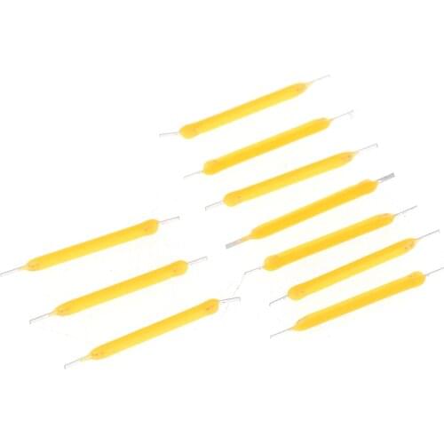 10Pcs Hot New Plastic Alloy LED COB Solar Power Filament Super Bright Bulb Light Source Lighting Tool