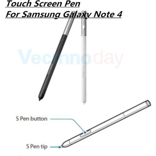 100% New For Samsung Galaxy Note 4 S Pen Touch Screen Stylus Black / White / Gold Genuin