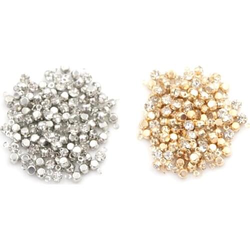 100pcs/lot Mini Doll Crystal Rhinestone Rhinestones DIY Garment Sewing Accessories Wholesale