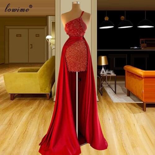 2021 Mermaid Red Cocktail Dresses For Women Party Sexy Halter Prom Dresses Evening Wear Girls Graduation Gowns Vestido De Festa