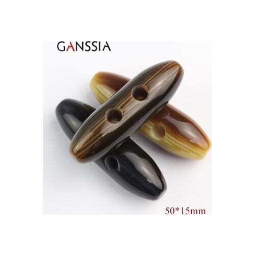 6pcs/lot Three colors oval shape buttons for overcoat / dust coat, DIY sewing buttons, bulk buttons for sale(SS-76)