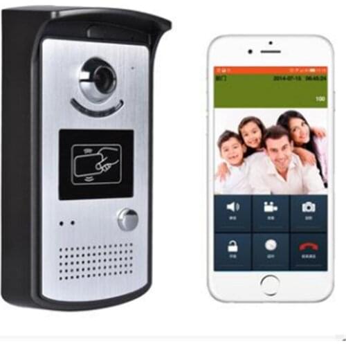 Wireless WIFI IP Doorbell Door Access Control System Video Door Phone