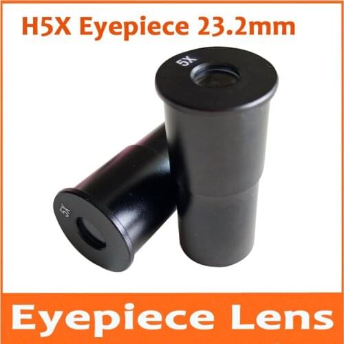 H5X Huygens Lens Biological Microscope Optical Eyepiece with Mounting Size 23.2mm Used in School Student Laboratory