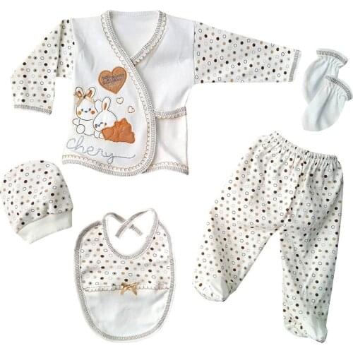 Newborn Children For One Hundred Percent Cotton Different Color Preferences with Girls And Boys Baby Hospital Output the Zibin Set