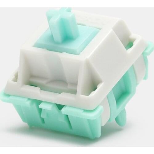 Gateron Robin Custom Switch 4pin 5pin RGB linear 62g 67g force mx clone switch for mechanical keyboard 50m milk light green