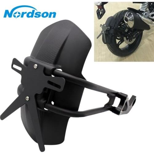 Nordson Black Motorcycle Rear Fender Mudguard Guard Cover Motorcycle Accessories Dirt Bike For 2017-2018 BMW G310GS G310R
