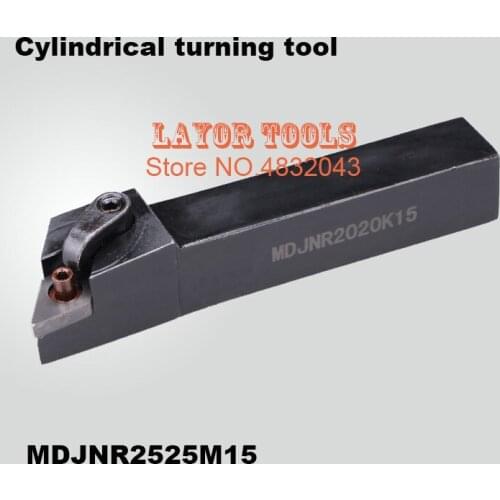 MDJNR2525M15, Metal Lathe Cutting Tools,CNC Turning Tool,Lathe Machine Tools, External Turning Tool Type MDJNR/L 25*25*150mm