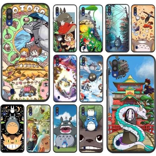 Totoro Anime Studio Ghibli For Samsung Galaxy A90 A80 A70 S A60 A50S A30 S A40 S A2 A20E A20 S A10S A10 E Soft Phone Case
