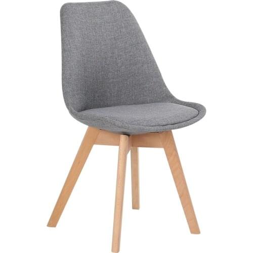 Simple Modern Home Dining Chair Back Office Chair Creative Solid Wood Nordic Chair