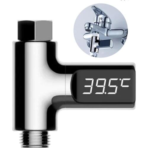 LED Water Meter Water-temperature Bathroom Measuring Instrument Accurate Visible Baby Shower Product Bathroom Water-temperature