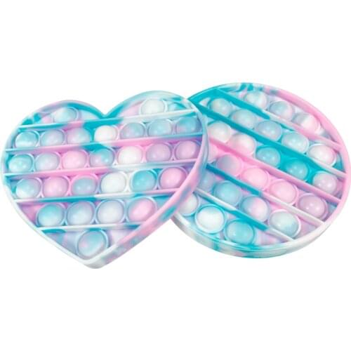 Hot Push Bubble Sensory Toy Autism Needs Squishy Reliever Toys Adult Child Funny Anti Stress Fidget Reliever Stress Antistress