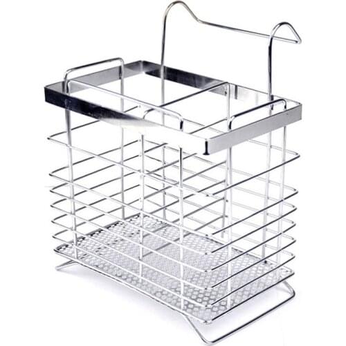 Reinforced kitchen supplies non-stainless steel hanging type chopstick cage chopstick holder chopstick holder square chopstick