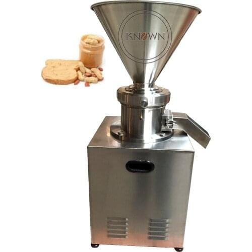 Vertical type model KN-JMC80 Colloid mill machine price peanut butter machine