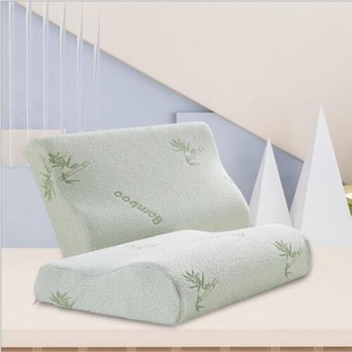 Sleeping Bamboo Memory Foam Orthopedic Pillow Pillows Oreiller Pillow Travesseiro Almohada Cervical Kussens Poduszkap