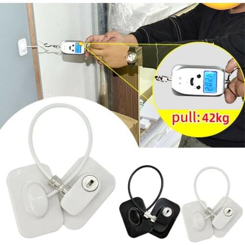 Non Drilling Refrigerator Door Children Baby Safety Self Adhesive Window Lock For Refrigerator Lock For Cabinet Lock