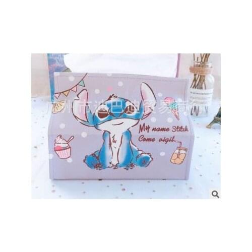 Disney Princess Stitch Winnie Toy Story Anime Figures Cartoon Product Cosplay Accessories Tissue Cover Gift Unisex