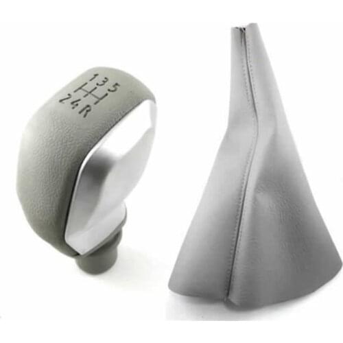 For Citroen C5 Sports Design Shift Knob And Gaiter Suit Beige Color Detailed