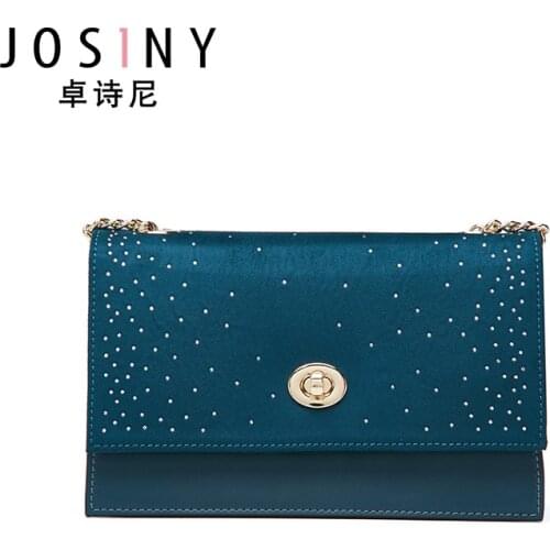 JOSINY Design Mini Pu Leather Shoulder Bags for Women Brand Womens Handbag Female Simple Crossbody Bag