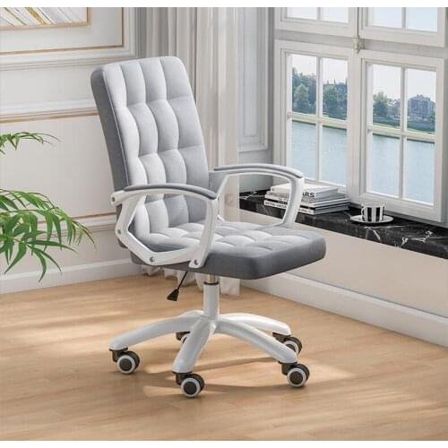 Computer chair home comfortable meeting chair office mahjong swivel chair game anchor chair dormitory study back chair
