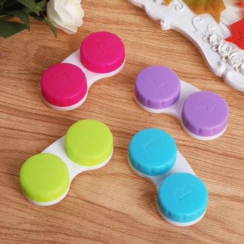 4pcs Contact Lenses Box Lens Case Care Travel Kit Holder Container Wholesale