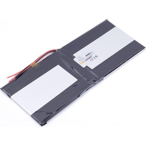 3.7V 6000mAH 3075190 PLIB (polymer lithium ion battery) Li-ion battery for tablet pc battery Rechargeable batteries