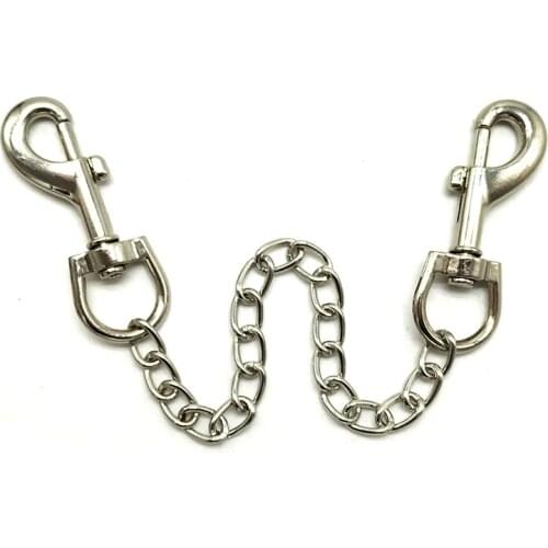 15cm To 60cm Handcuffs Connection Hook Double Metal Hook Chain For Restraint Bondage Bdsm Handcuffs Adult Games