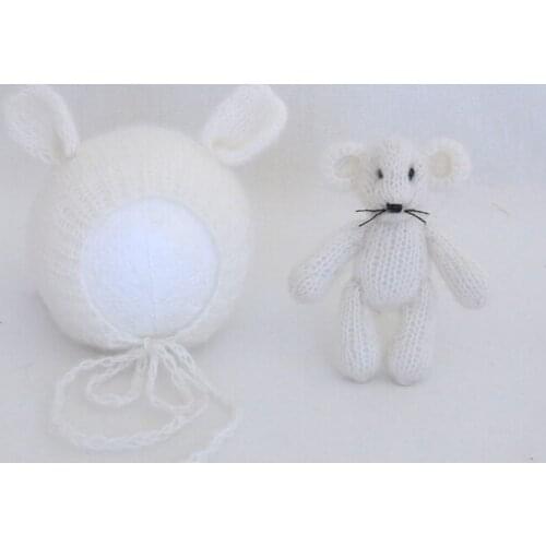 Newborn Photography amigurumi Handmade Doll Newborn Baby Props Toy Bebe Fotografia Studio Baby Photoshoot Background