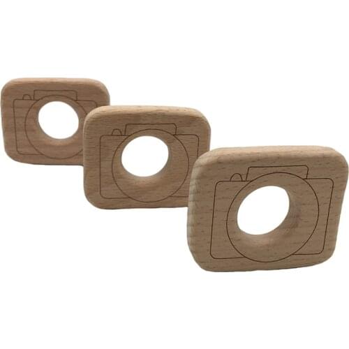 Baby Teething Toy DIY Beech Teether SLR Crafts Decoration Molar Healthy Teeth Caring Supplies Kids Teeth Nursing