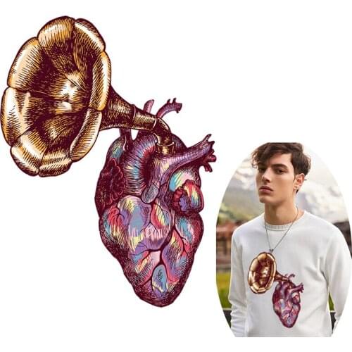 Diy Iron On Patches Stripes For Clothes Ironing Patches Heart Patch Applications For Clothes Transfer Thermocollants Appliques