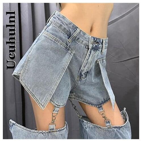 UCUHULNL Women's Straight Jeans