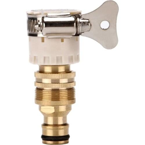 1PC Universal Washing Machine Water Pipe Fitting Faucet Adapter Replacements Metal Tap Connector for Garden Watering Tools