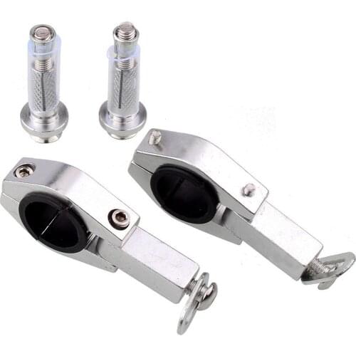 Pair Motorcoss Parts Motorcycle Dirt Bike ATV Quad 1-1/8 28mm Handlebar hand guards Clamps Mount Kit 22mm handguards Mount Parts