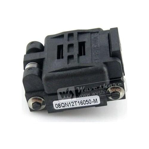 08QN12T16050 Plastronics IC Test Socket 1.27mm Pitch for QFN8, MLP8, MLF8 package