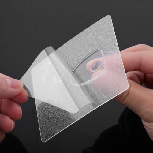 10pcs Transparent Strong Self Adhesive Door Wall Hangers Wall Hooks Reusable Anti-skid Traceless Hooks Door Hanger