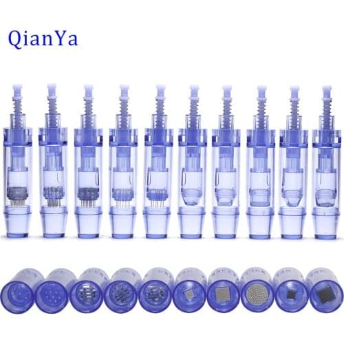 50PCS Electric derma Pen A1 Needles Bayonet 9 /12/ 36 pins/Nano Cartridge For Auto microneedling Tips MTS Meso