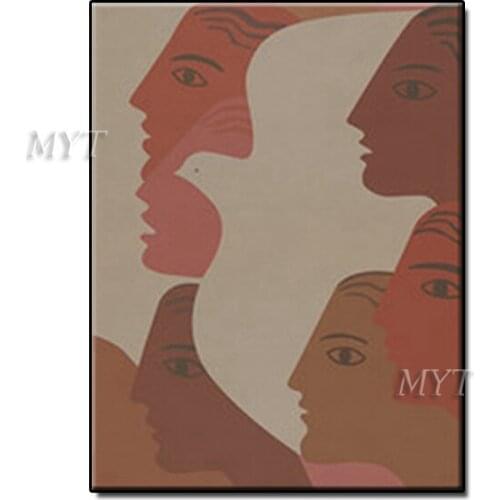 Visual Error Abstract DiagramOil Painting Wall Art Home Decor Picture Modern Oil Painting On Canvas 100% Handpainted No Framed