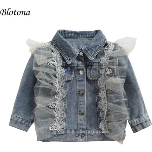 Blotona Denim Jackets For Girls