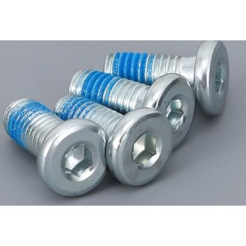 4X Rear Rotor Disc Bolts M8*16 OEM For Yamaha Banshee Warrior Raptor Blaster YFZ450 YFZ 450