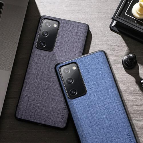 Fabric Silicone Case For Samsung Galaxy S20 FE Plus Ultra Soft TPU Bumper protective Back Cover for samsung s20 fe 5g phone case