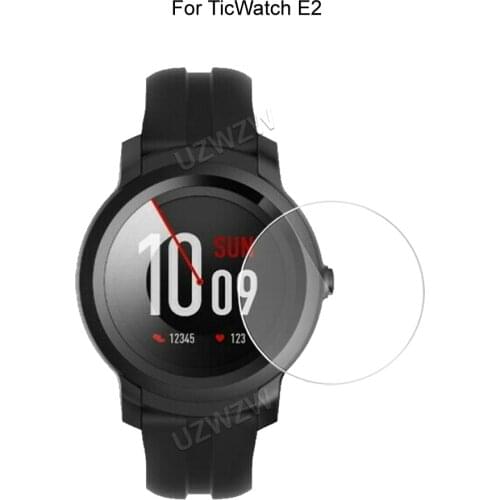 For TicWatch E2 Smart Watch 2.5D Tempered Glass Screen Protector Protective Film Anti Scratch HD Clear