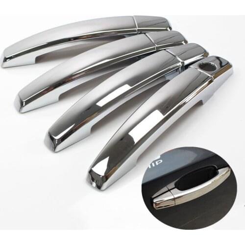 FUNDUOO For Buick LaCrosse 2009-2014 Excelle 2010-2014 Regal 2009-2014 Allure 2010-2014 New Chrome Car Door Handle Cover