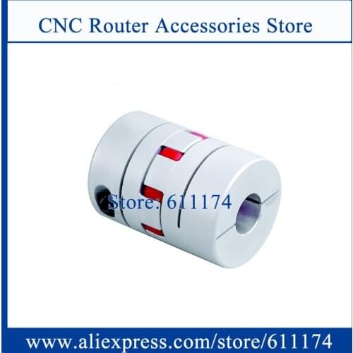 Jaw flexible coupling 4mm to 10mm clamp spider coupling aluminum shaft coupling