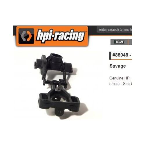 HPI Racing 85048 UPRIGHT SET Savage X XL Oxtane Flux HP Nitro 1/8 Moonster HS