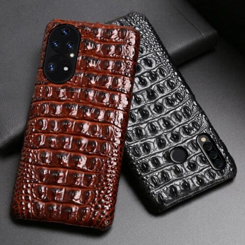 Leather Phone Case For Huawei Honor 30 30S X10 20 20i 10 10i 9 8 Lite 9X 8X Max 7X 7A V30 Pro V20 V10 Cases Crocodile Back Cover