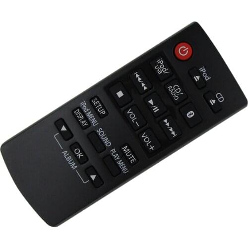 Remote Control For Panasonic SC-HC195 SC-HC297 SC-HC19EB-K N2QAYB000984 SC-AKX200E SA-PM250 Micro Hi-Fi Stereo Audio System