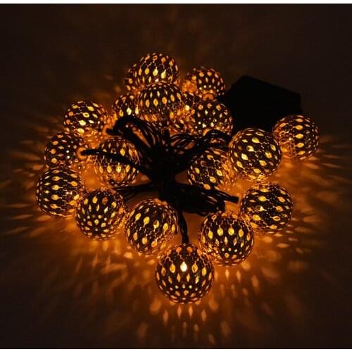 Ball LED String Lights Party Patio Holiday Wedding Bedroom Decor Christmas light lamp leds lighting