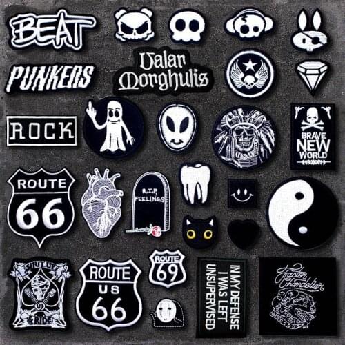 DIY Cloth Badges Mend Decorate Iron On Patch Clothes Apparel Decoration Applique YX-X9958