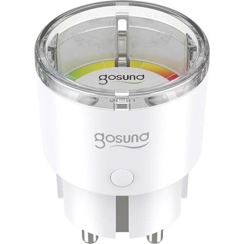 Gosund WiFi MINI Smart Plug Socket 15A 220-240V Tuya Remote Control Home Appliance Works With Alexa Google Home No Hub Required